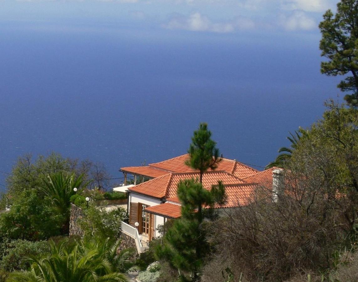 Feriendomizil Finca Tijarafe Mit Beheiztem, Abdeckbarem Pool Zewnętrze zdjęcie