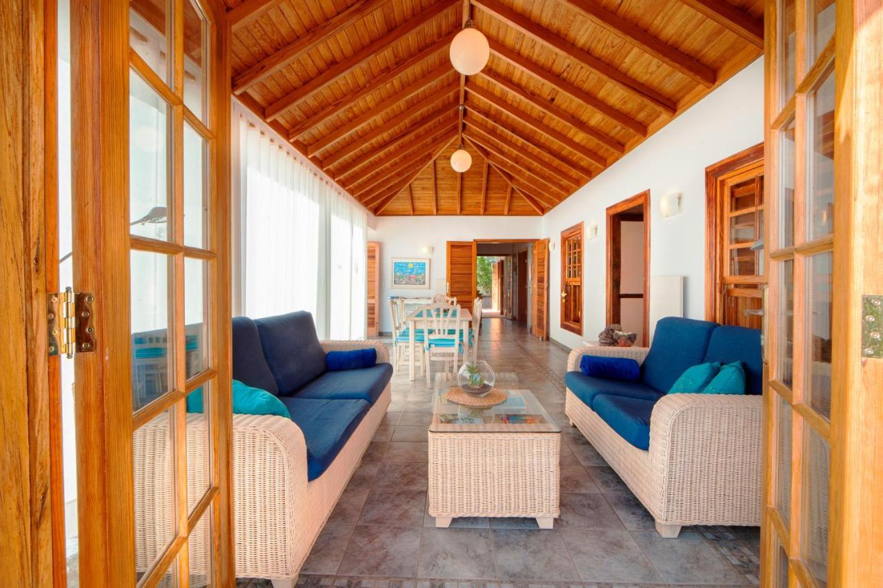 Feriendomizil Finca Tijarafe Mit Beheiztem, Abdeckbarem Pool Zewnętrze zdjęcie