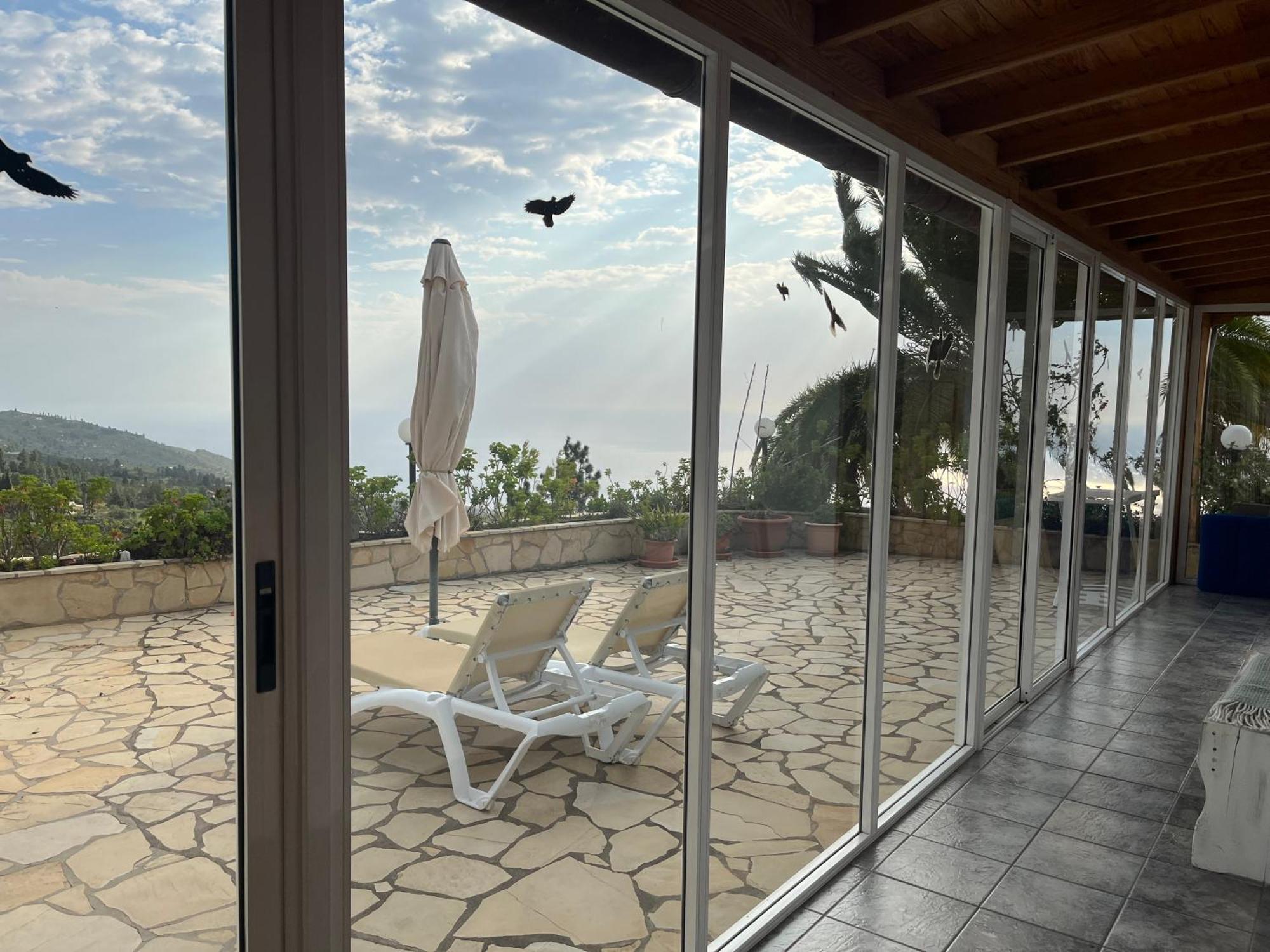 Feriendomizil Finca Tijarafe Mit Beheiztem, Abdeckbarem Pool Zewnętrze zdjęcie