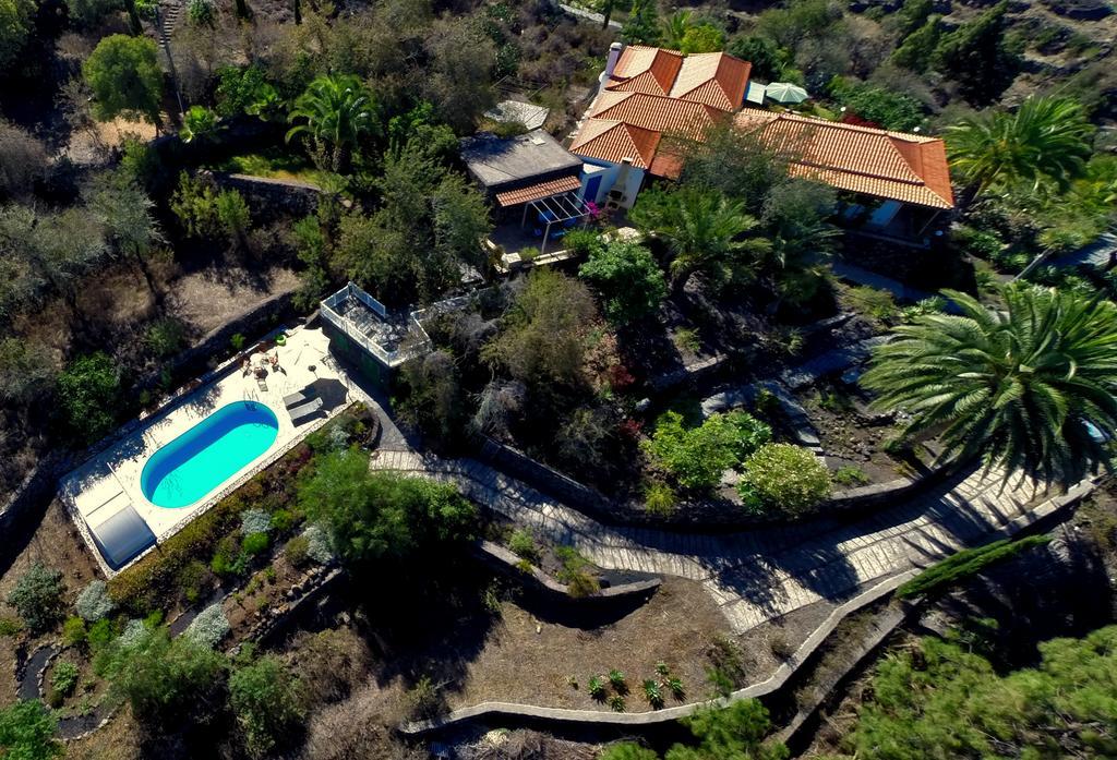 Feriendomizil Finca Tijarafe Mit Beheiztem, Abdeckbarem Pool Zewnętrze zdjęcie