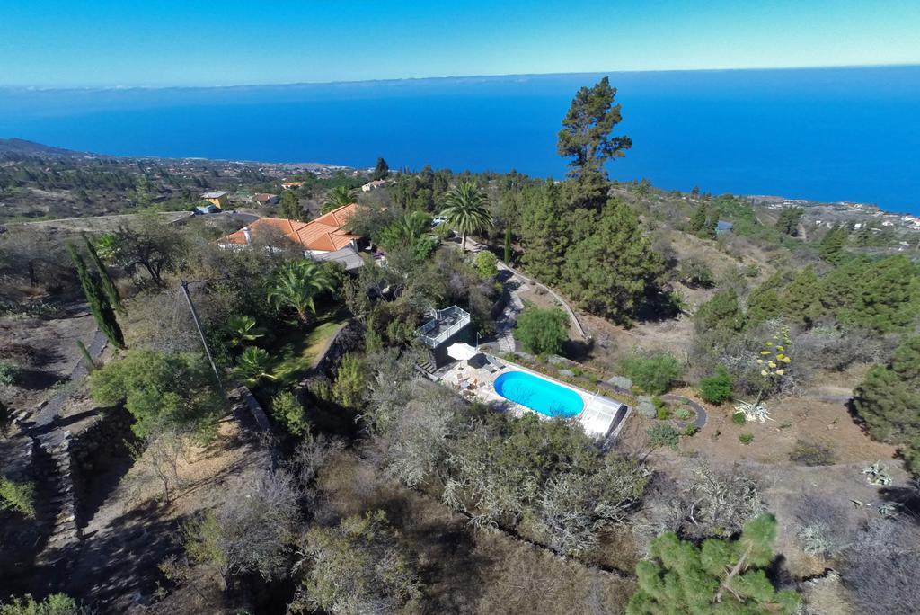Feriendomizil Finca Tijarafe Mit Beheiztem, Abdeckbarem Pool Zewnętrze zdjęcie