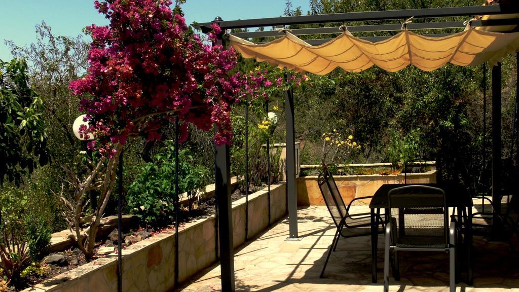 Feriendomizil Finca Tijarafe Mit Beheiztem, Abdeckbarem Pool Zewnętrze zdjęcie