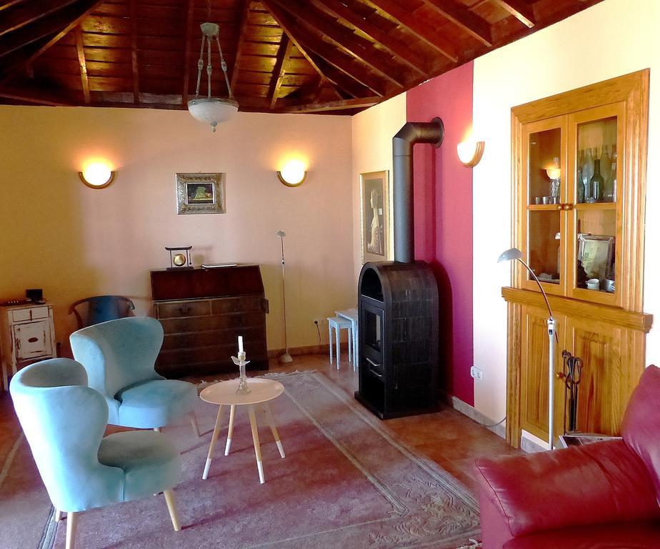 Feriendomizil Finca Tijarafe Mit Beheiztem, Abdeckbarem Pool Zewnętrze zdjęcie